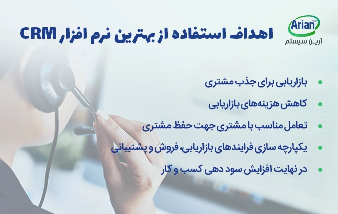 اهداف سیستم crm در موسسات و سازمان‌ها