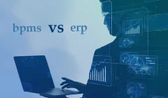 مفهوم آشنایی تفاوت erp و bpms