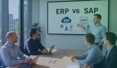 آشنایی با تفاوت erp و sap